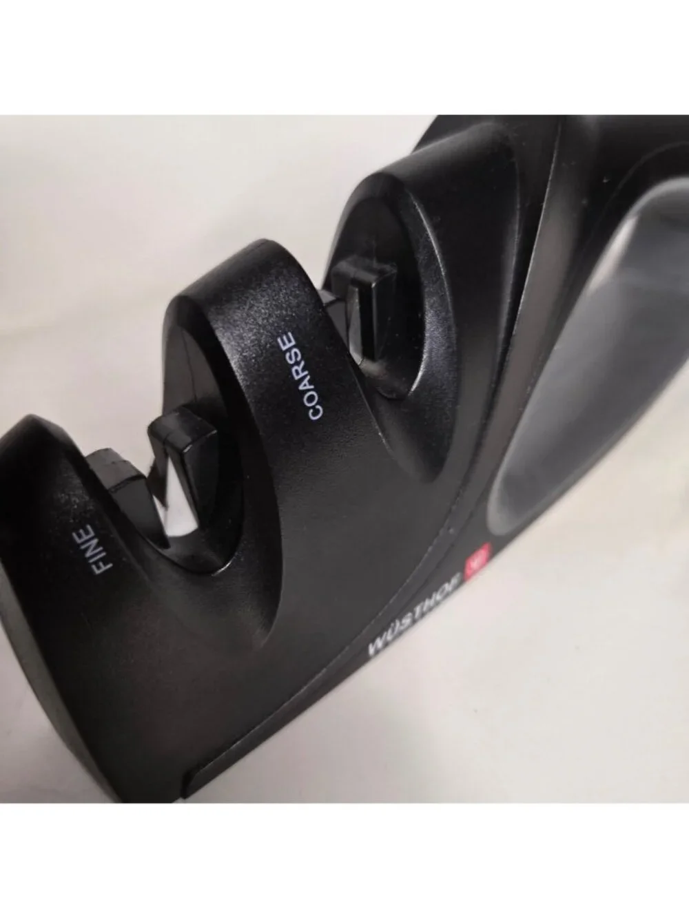 Wustoff Double Knife Sharpener 2922-7 Coarse Fine Culinary Food Prep